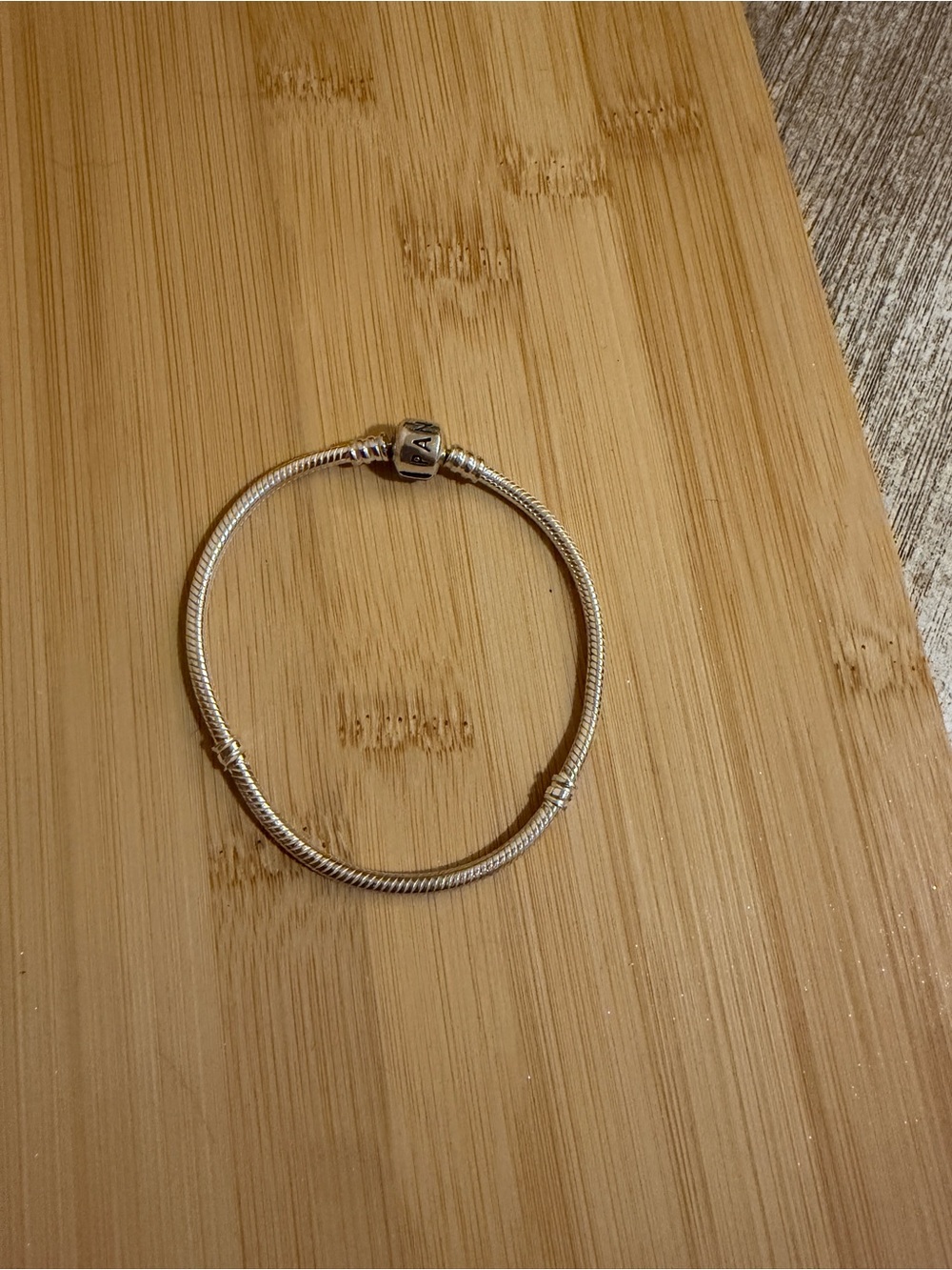 Traditional Pandora Chain Charm Bracelet